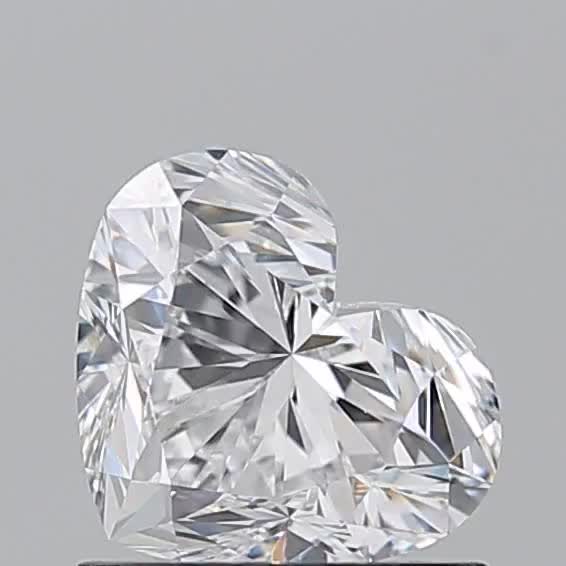 1.02ct Heart D VS1 Natural Diamond
