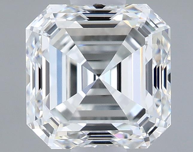 1ct Asscher F IF Natural Diamond
