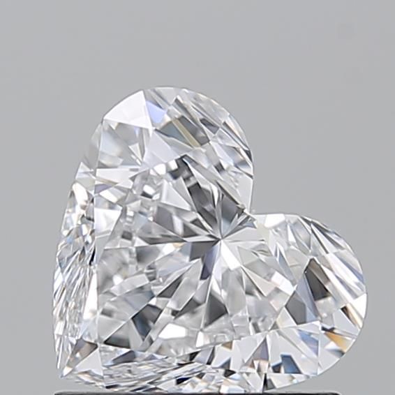 1.01ct Heart D VVS1 Natural Diamond