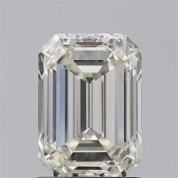 1.7ct Emerald K VS1 Natural Diamond