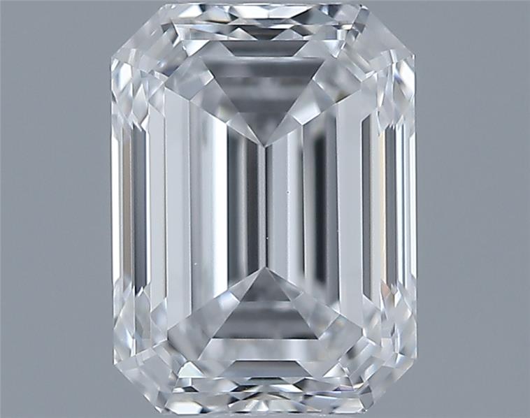 1ct Emerald D VVS2 Natural Diamond