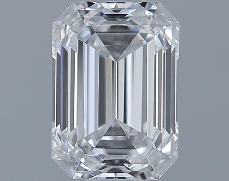 0.66ct Emerald D IF Natural Diamond