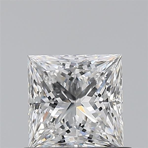 0.72ct Princess E VS2 Natural Diamond