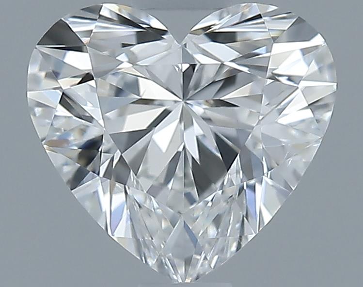 0.7ct Heart E VS2 Natural Diamond