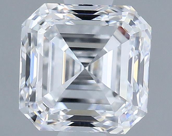 1ct Asscher D VVS1 Natural Diamond
