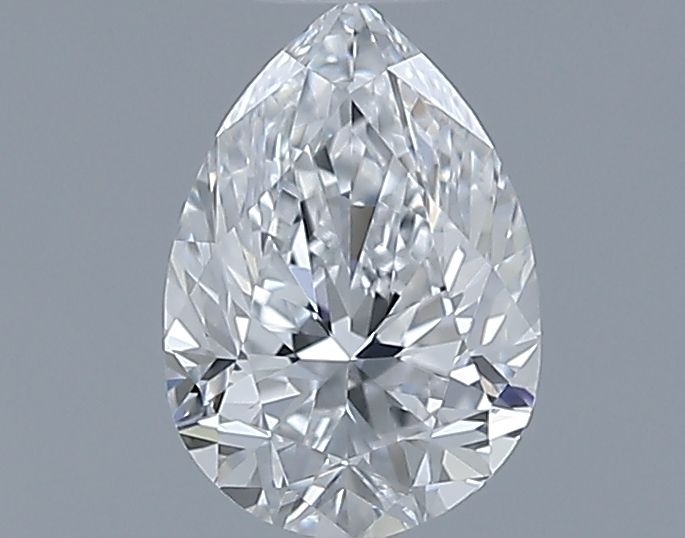 0.7ct Pear D VVS2 Natural Diamond
