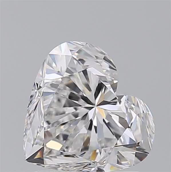 1.7ct Heart E VVS2 Natural Diamond