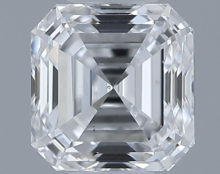 0.69ct Asscher D VS2 Natural Diamond