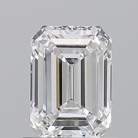 1.01ct Emerald F VS2 Natural Diamond
