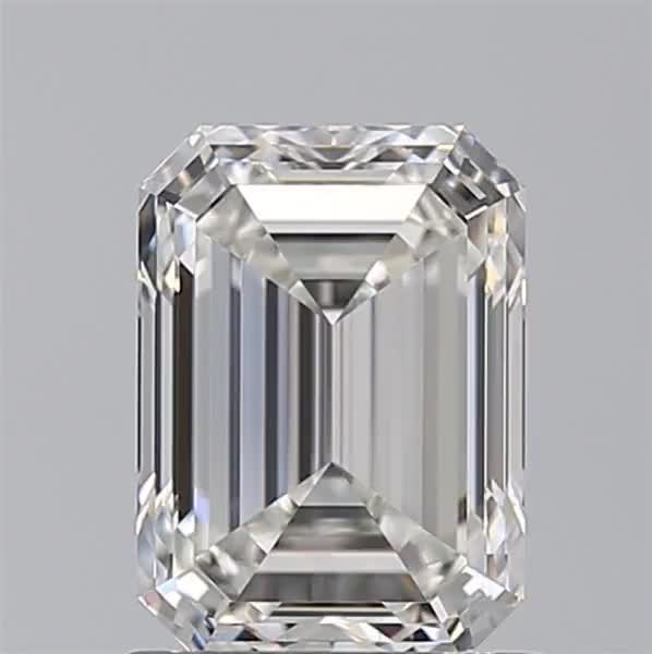 1.53ct Emerald H VVS2 Natural Diamond