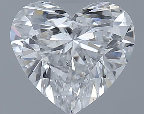 0.7ct Heart D SI1 Natural Diamond