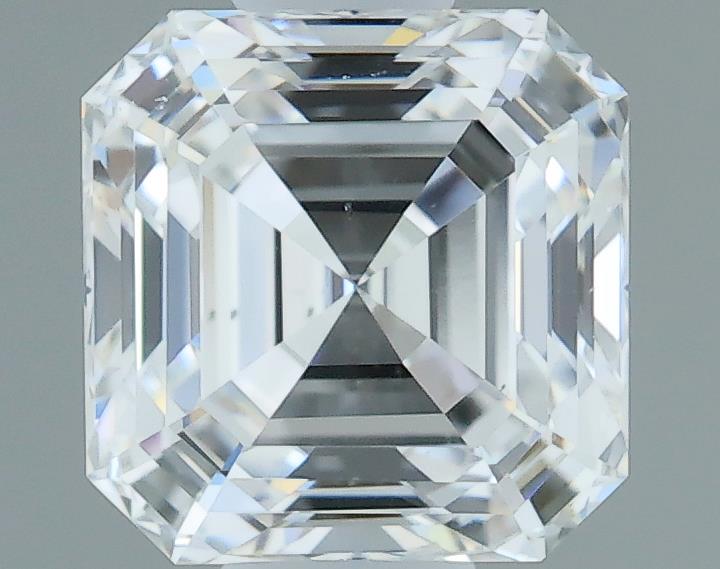 0.68ct Asscher E VS2 Natural Diamond