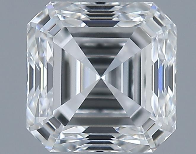 0.83ct Asscher F IF Natural Diamond