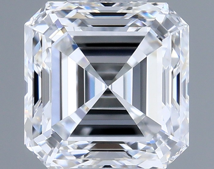 0.63ct Asscher D VVS1 Natural Diamond