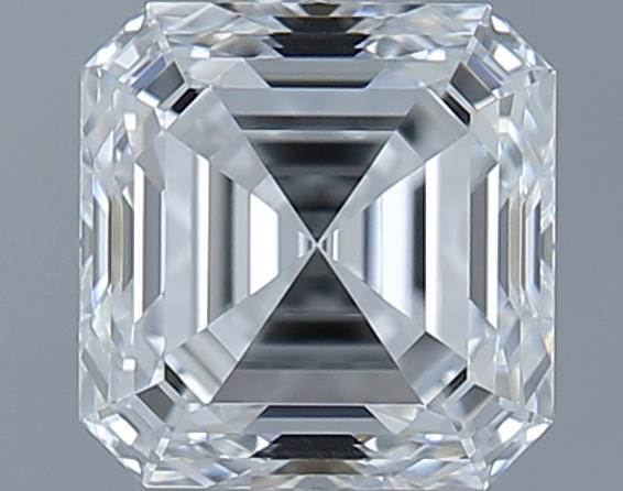 0.63ct Asscher E VVS1 Natural Diamond