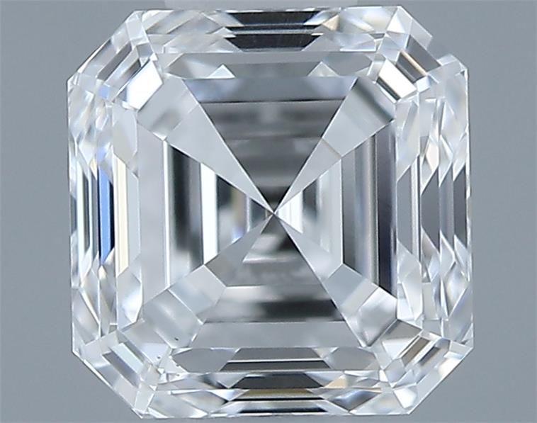 0.81ct Asscher E VS1 Natural Diamond