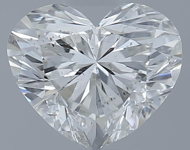 0.9ct Heart H SI2 Natural Diamond