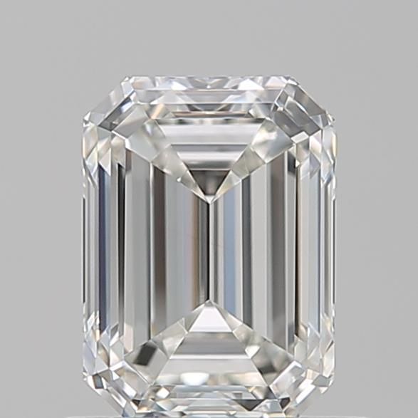 0.9ct Emerald H IF Natural Diamond