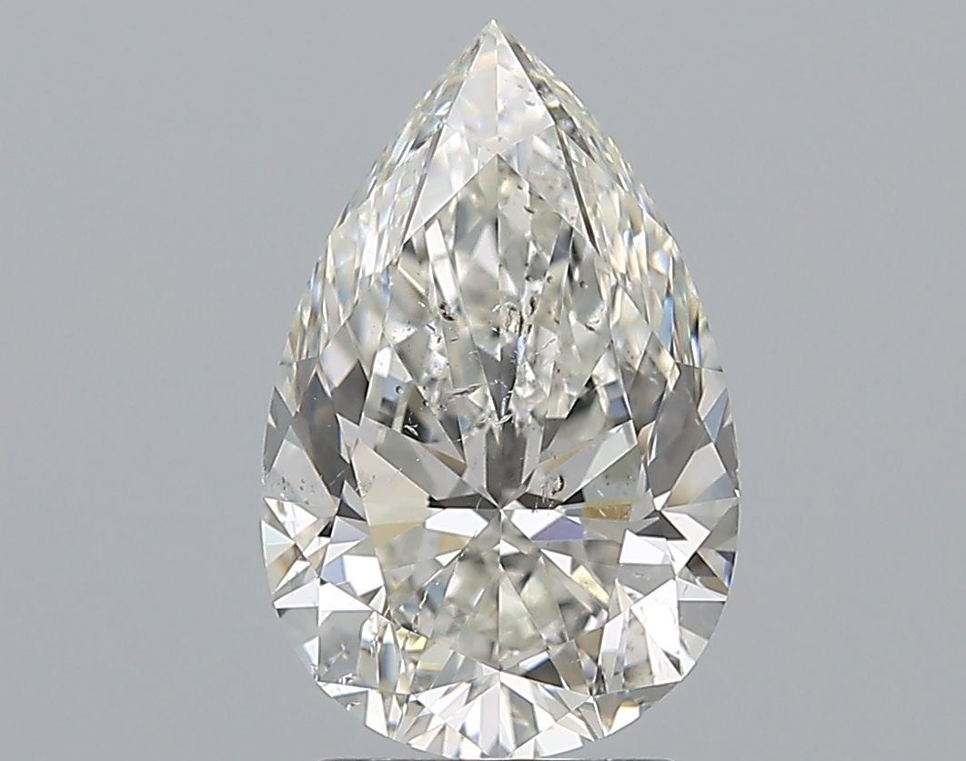 3.01ct Pear H SI2 Natural Diamond