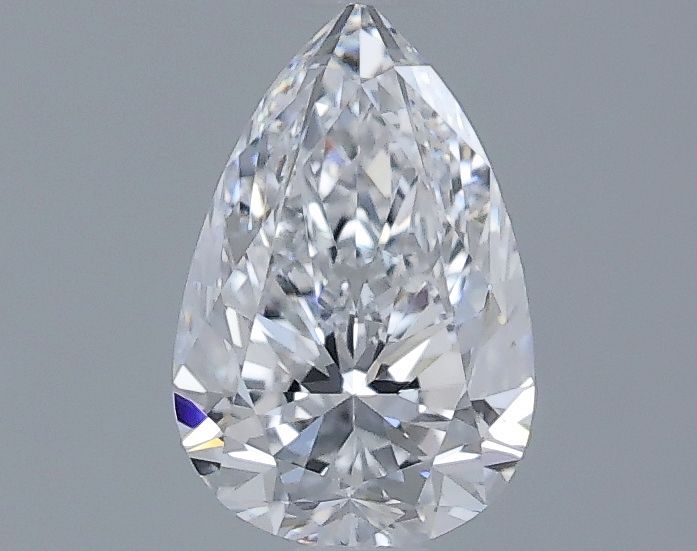 0.7ct Pear D VVS1 Natural Diamond