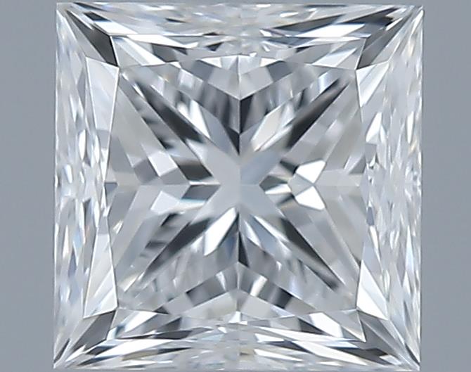 0.91ct Princess F IF Natural Diamond