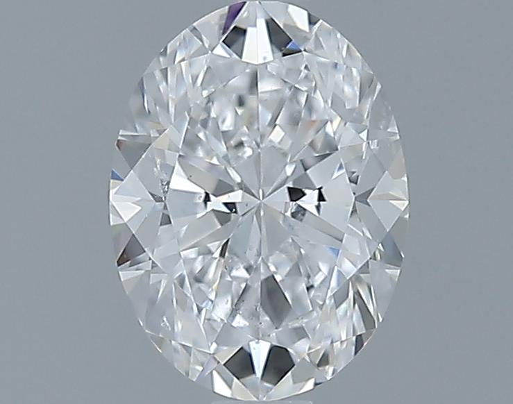 0.9ct Oval D SI1 Natural Diamond