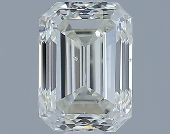 1ct Emerald L SI1 Natural Diamond