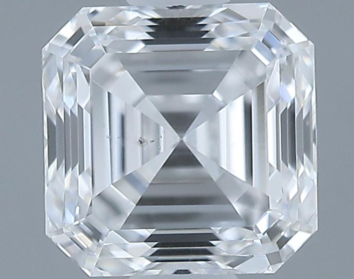 0.7ct Asscher D SI1 Natural Diamond