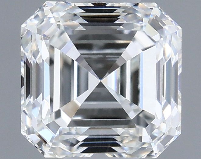 0.7ct Asscher G VS1 Natural Diamond