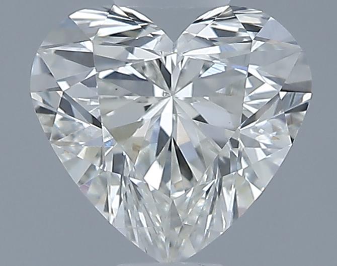 0.91ct Heart J SI1 Natural Diamond