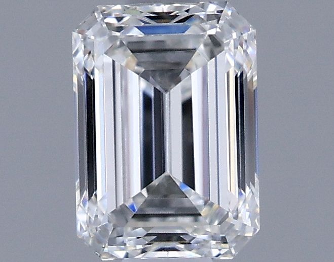0.9ct Emerald F IF Natural Diamond