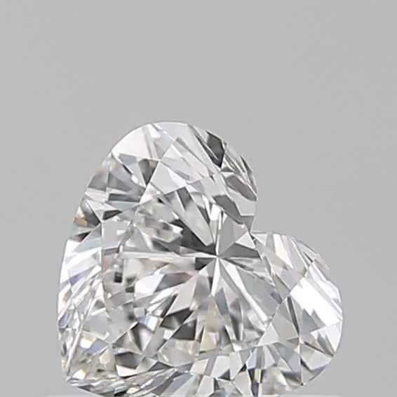 0.51ct Heart G VVS1 Natural Diamond