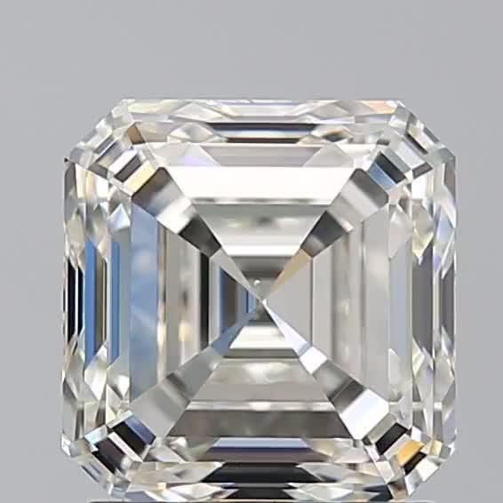2.01ct Asscher K VS2 Natural Diamond