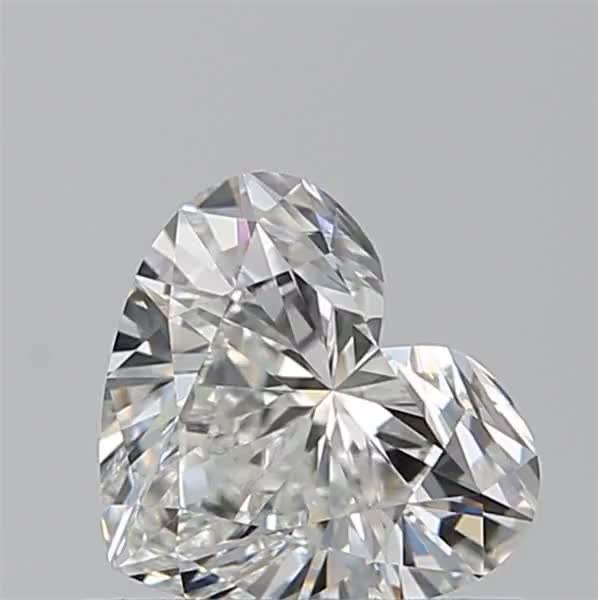0.7ct Heart G VVS2 Natural Diamond