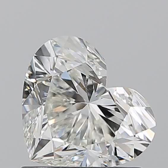 1.07ct Heart I VS2 Natural Diamond