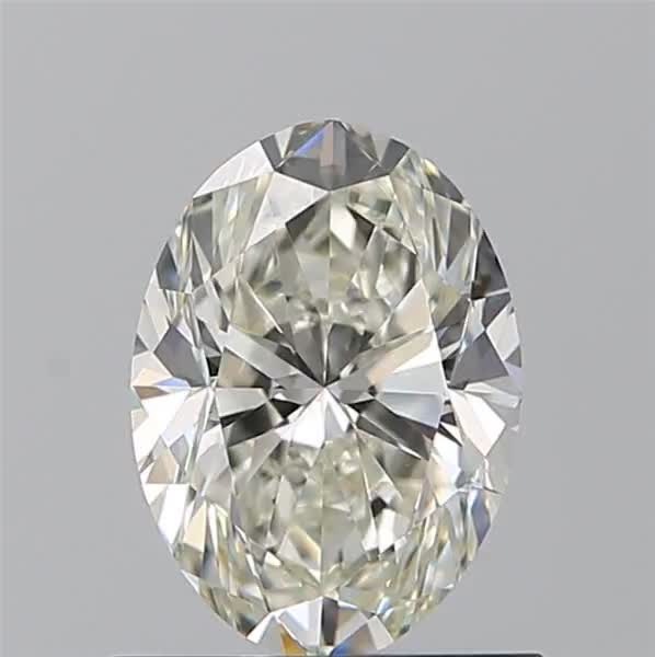 0.9ct Oval J VVS2 Natural Diamond