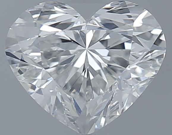 0.9ct Heart F VS2 Natural Diamond