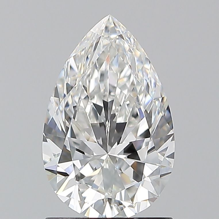 1.3ct Pear F IF Natural Diamond