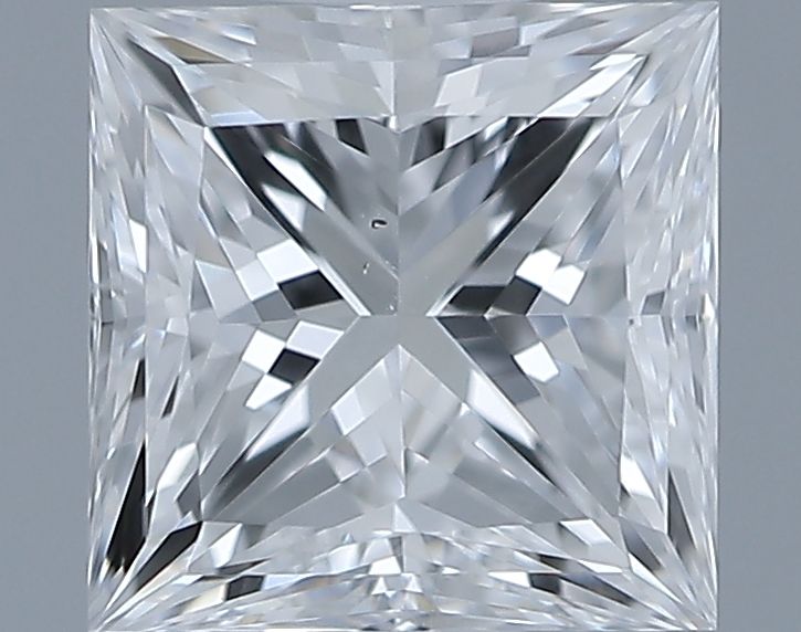 0.7ct Princess D SI1 Natural Diamond
