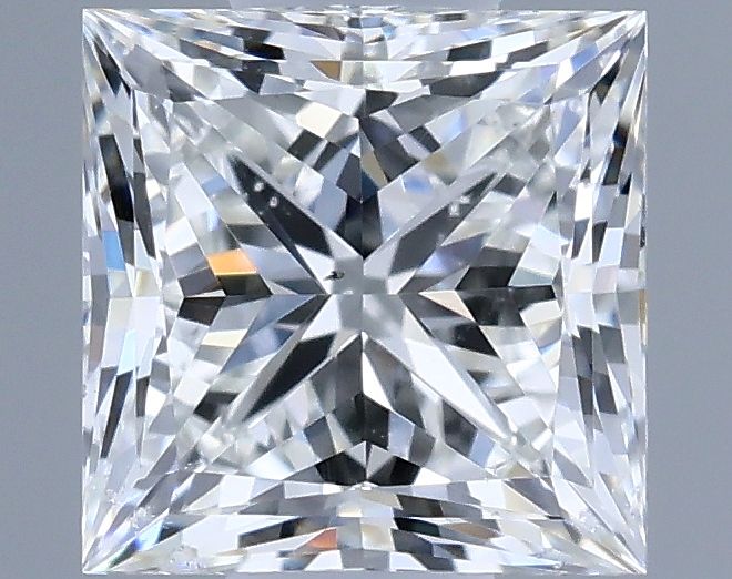 0.7ct Princess H SI1 Natural Diamond