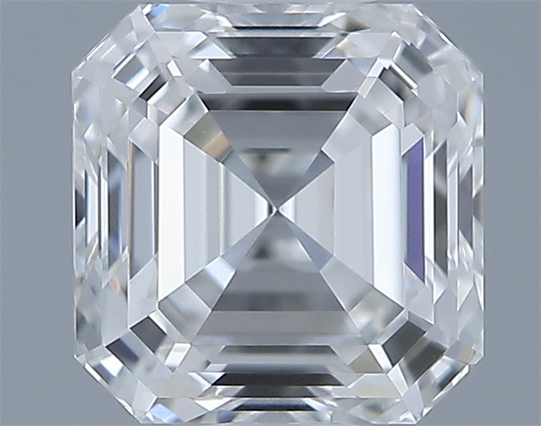 0.73ct Asscher H IF Natural Diamond
