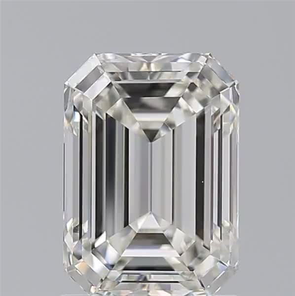 1.73ct Emerald I VVS2 Natural Diamond