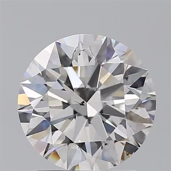 2.01ct Round H SI1 Natural Diamond