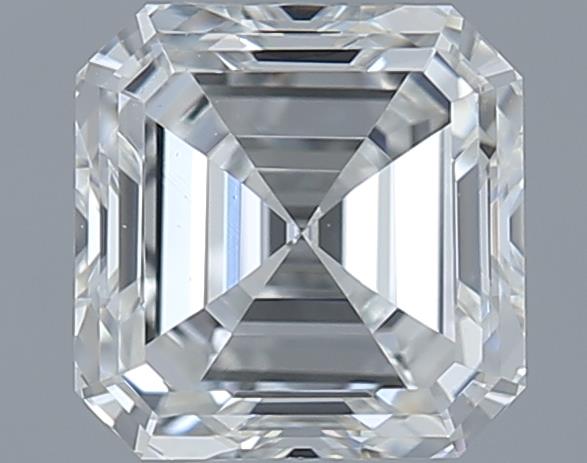 0.72ct Asscher G VS2 Natural Diamond