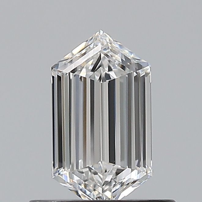 0.54ct Hexagonal E VVS1 Natural Diamond