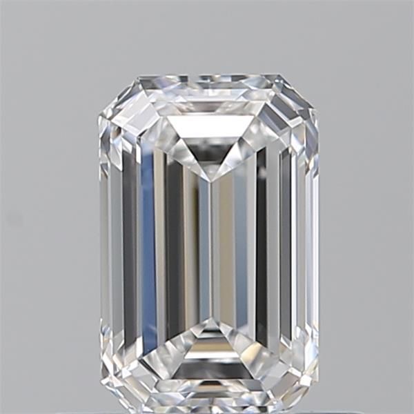 0.7ct Emerald D VVS2 Natural Diamond