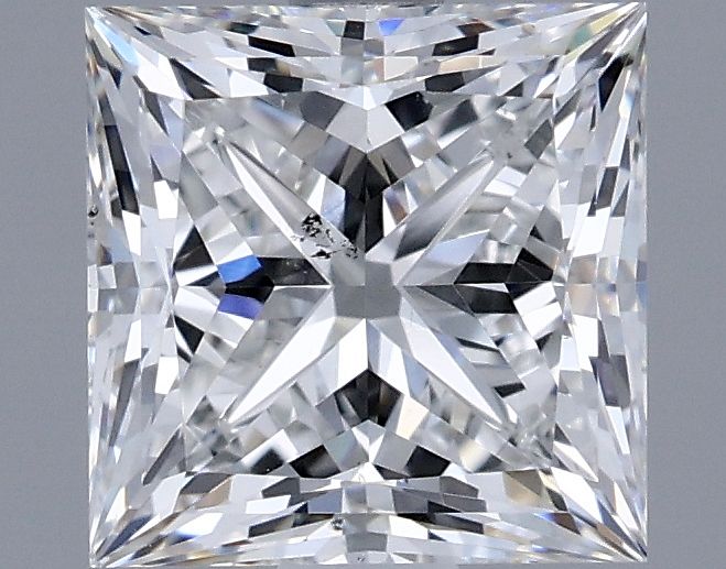 2.09ct Princess E SI1 Natural Diamond