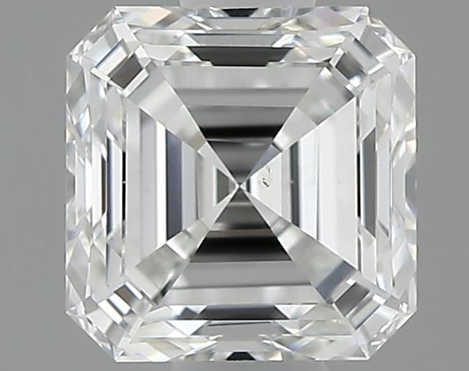 0.7ct Asscher F VS2 Natural Diamond