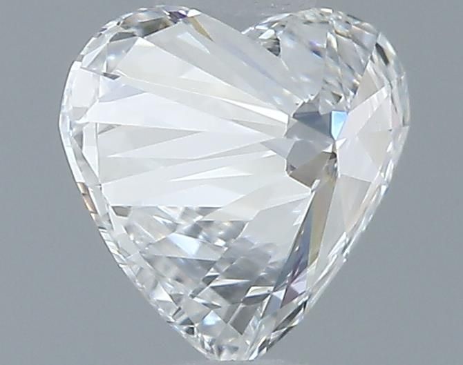 0.56ct Heart F VS1 Natural Diamond