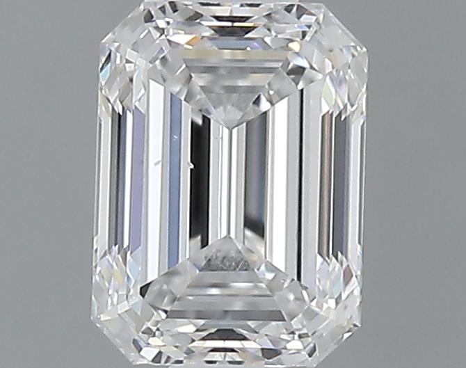 0.7ct Emerald E VS2 Natural Diamond